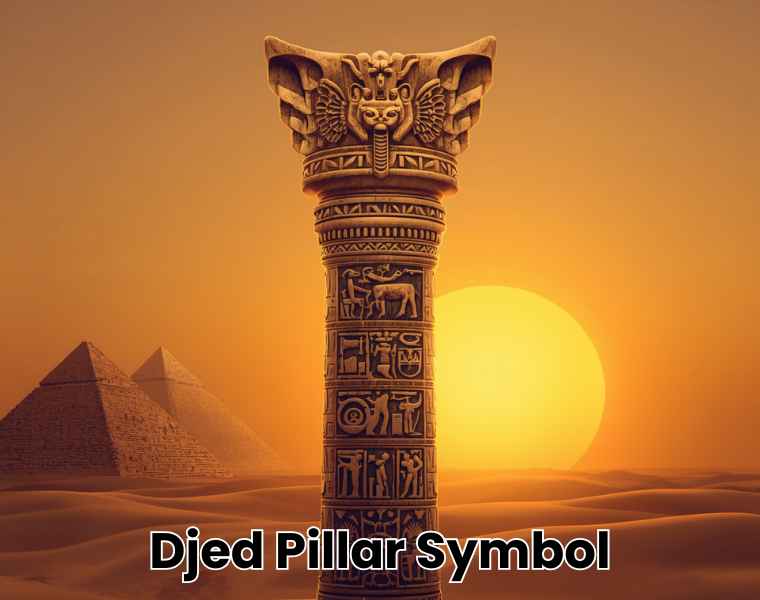 Djed Pillar Symbol