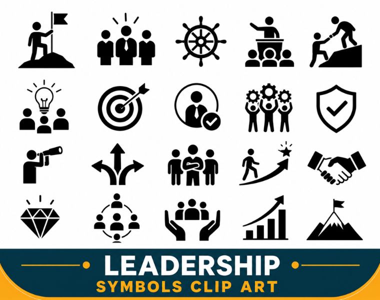 Leadership Symbols Clip Art