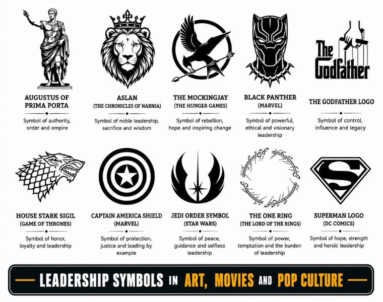 Leadership Symbols in Art, Movies and Pop Culture