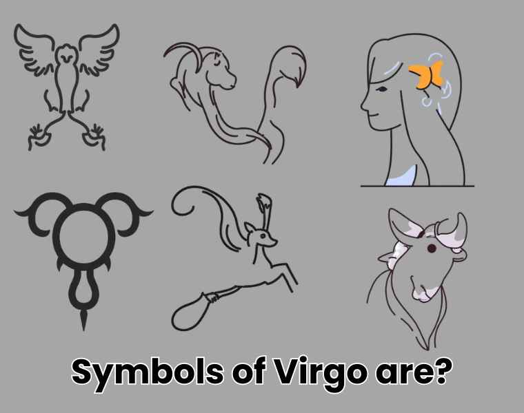 Symbols of Virgo are