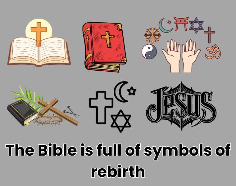 The Bible is full of symbols of rebirth