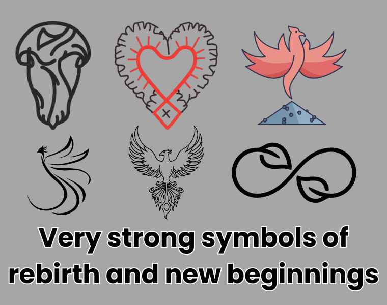 Very strong symbols of rebirth and new beginnings