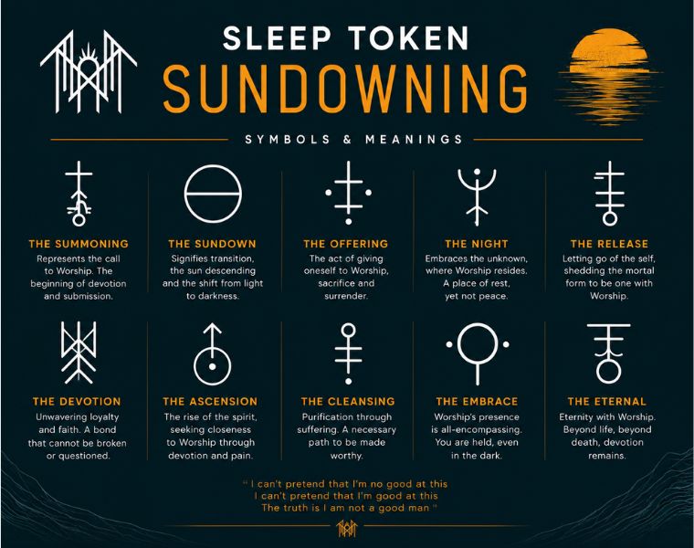 Sleep Token Sundowning Symbols