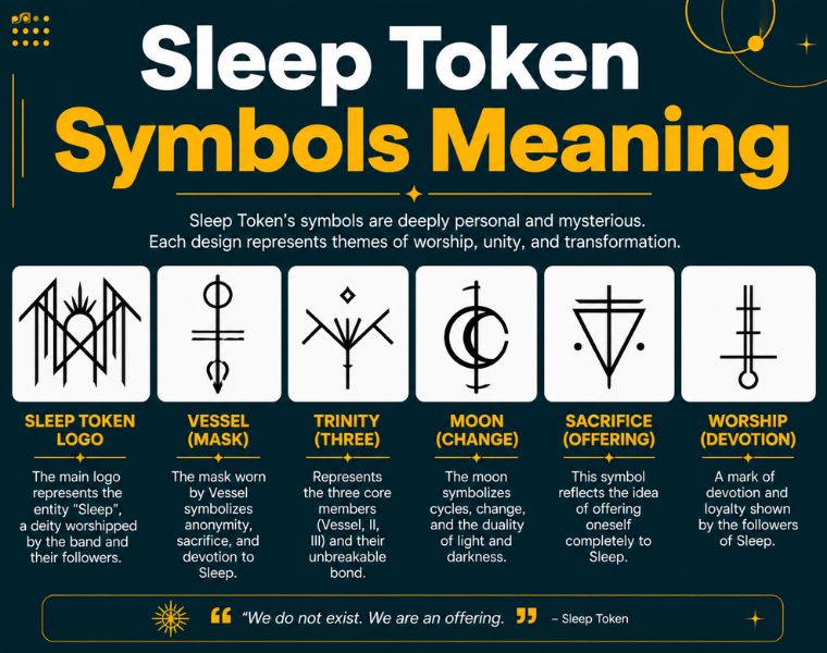 Sleep Token Symbols Meaning