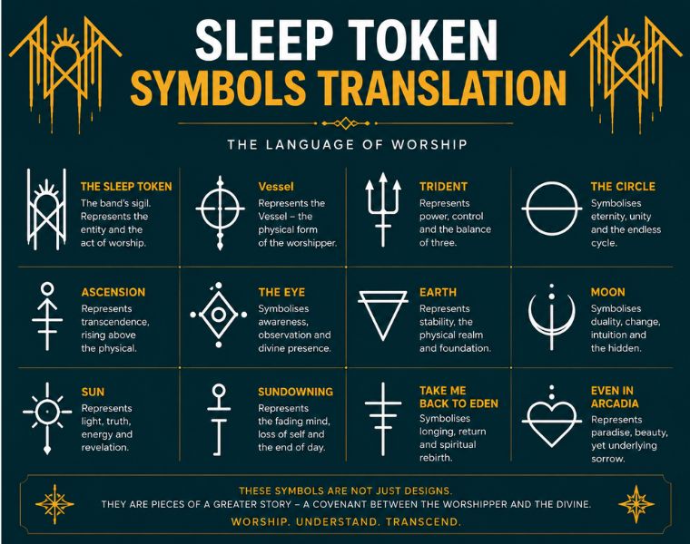Sleep Token Symbols Translation