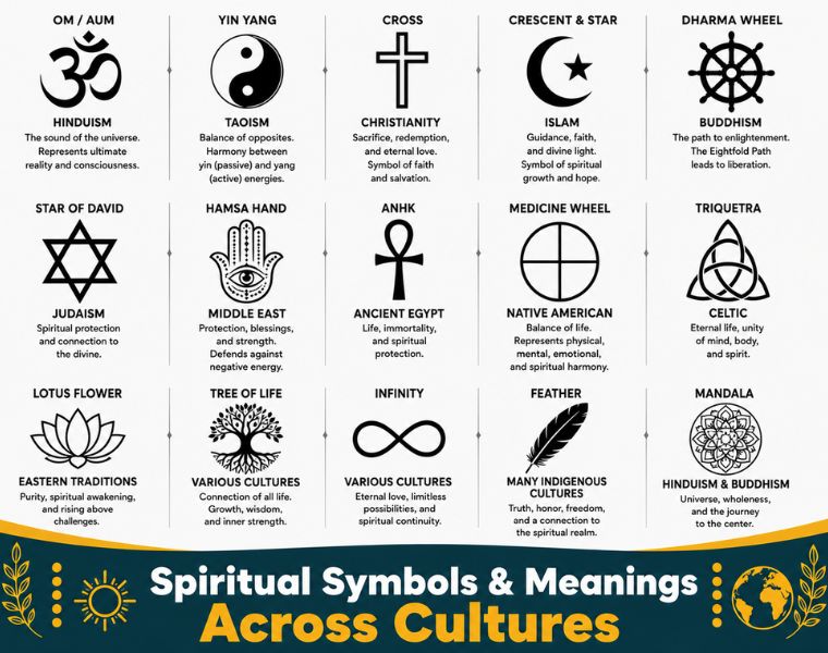 Spiritual Symbols & Meanings Across Cultures