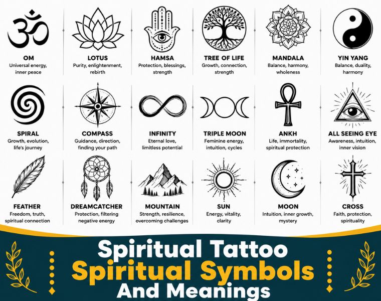 Spiritual Tattoo Spiritual Symbols And Meanings