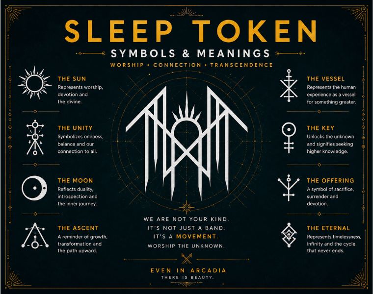 Wallpaper Sleep Token Symbols