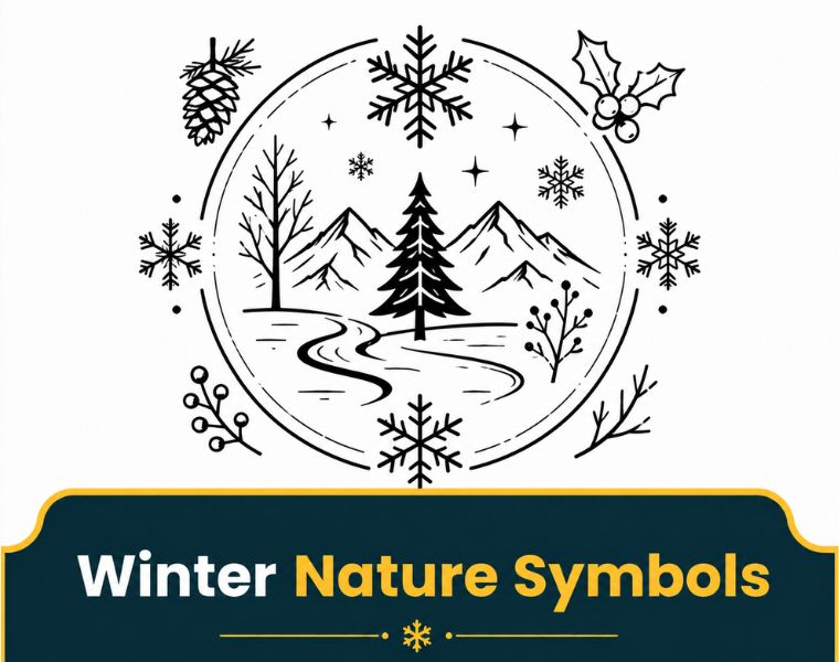Winter Nature Symbols

