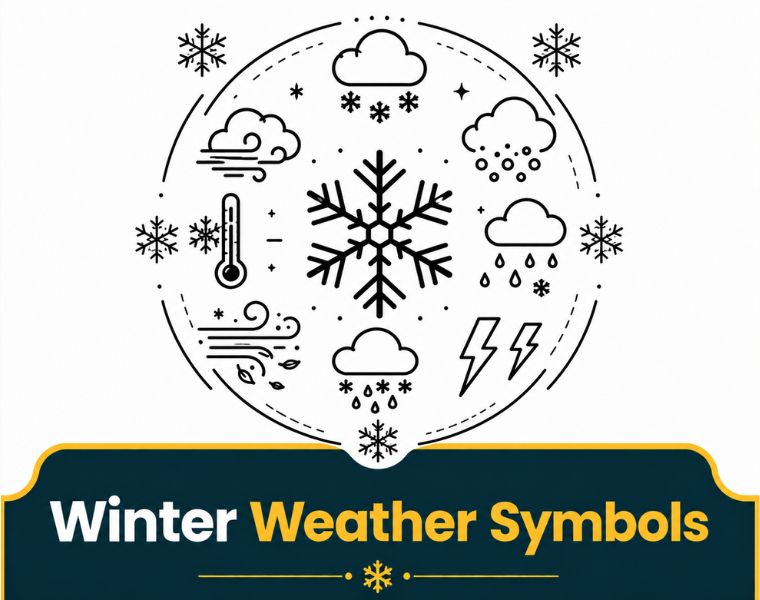 Winter Weather Symbols