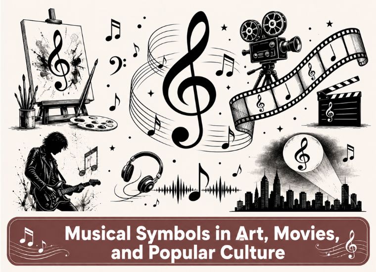 Musical Symbols in Art, Movies, and Popular Culture