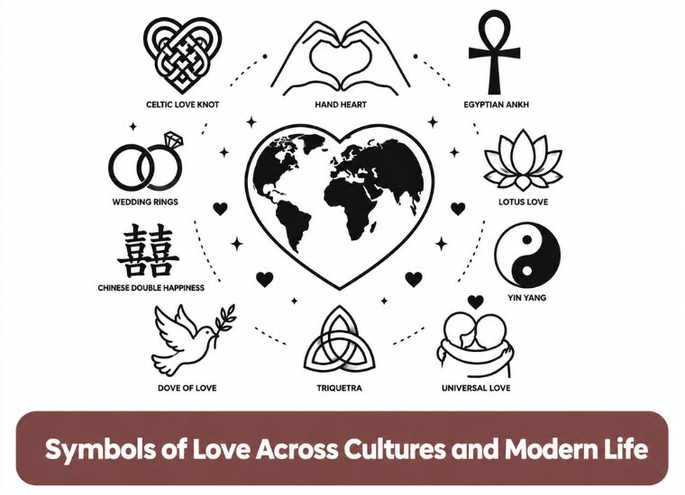 Symbols of Love Across Cultures and Modern Life