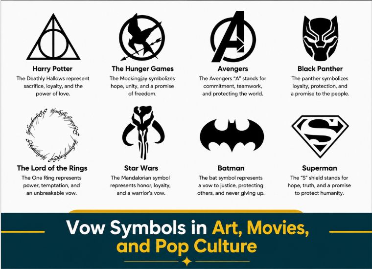 Vow Symbols in Art, Movies, and Pop Culture